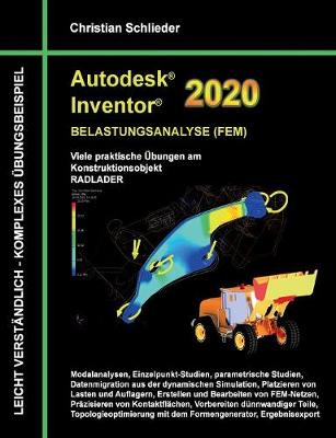 Book cover for Autodesk Inventor 2020 - Belastungsanalyse (FEM)