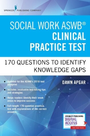 Cover of Social Work ASWB Clinical Practice Test