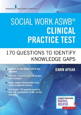 Book cover for Social Work ASWB Clinical Practice Test