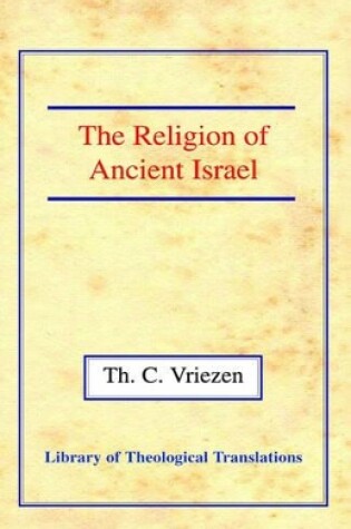 Cover of The Religion of Ancient Israel