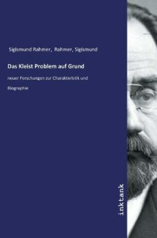 Cover of Das Kleist Problem auf Grund