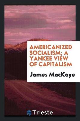 Book cover for Americanized Socialism; A Yankee View of Capitalism