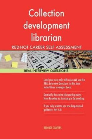 Cover of Collection Development Librarian Red-Hot Career Self Assessment; 1184 Real Inter