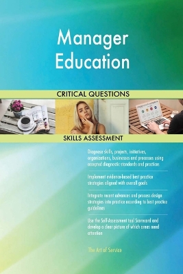 Book cover for Manager Education Critical Questions Skills Assessment