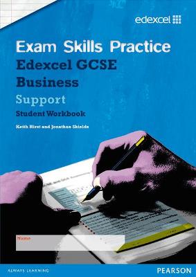 Book cover for Edexcel GCSE Business Exam Skills Practice Workbook - Support