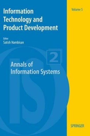 Cover of Information Technology and Product Development