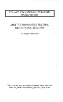 Book cover for Multicomparative Theory, Definitions, Realities