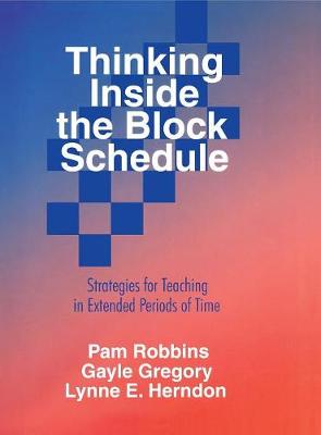 Book cover for Thinking Inside the Block Schedule
