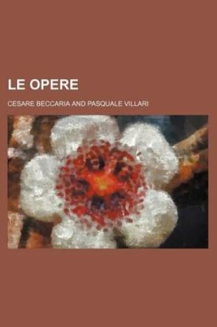 Cover of Le Opere