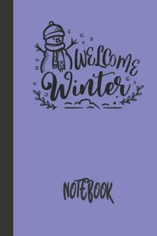 Cover of welcome winter notebook