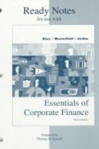 Cover of Ready Notes for Use with Essentials of Corporate Finance