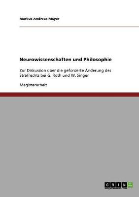 Book cover for Neurowissenschaften und Philosophie