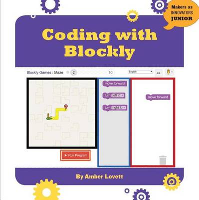 Book cover for Coding with Blockly