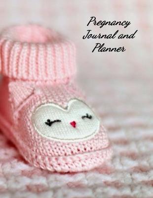 Book cover for Pregnancy Journal and Planner