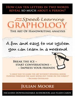Book cover for Graphology - The Art Of Handwriting Analysis