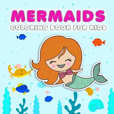 Book cover for Mermaid Coloring Book