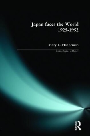 Cover of Japan faces the World, 1925-1952