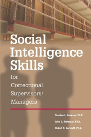 Cover of Social Intelligence Skills for Correctional Managers