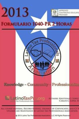 Cover of Formulario 1040-PR 2 Horas