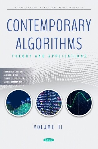 Cover of Contemporary Algorithms: Theory and Applications Volume II