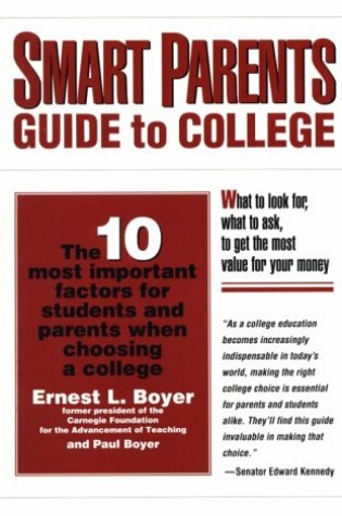 Cover of Smart Parents Guide to College