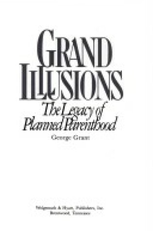 Cover of Grand Illusions