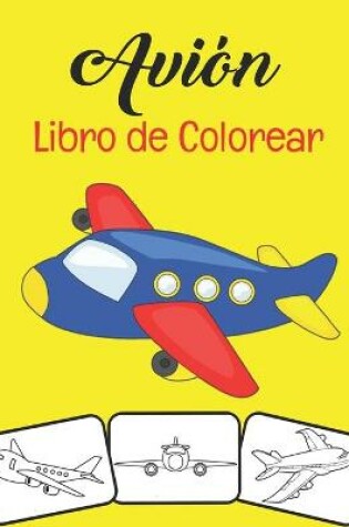 Cover of Avión Libro de colorear