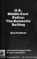 Book cover for U.s. Middle East Policy