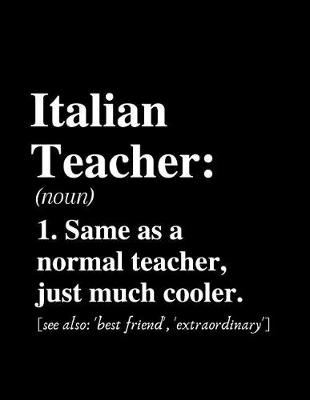 Cover of Italian Teacher...