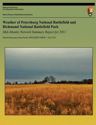 Book cover for Weather of Petersburg National Battlefield and Richmond National Battlefield Park