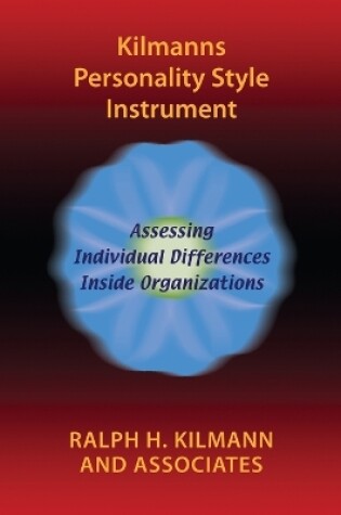 Cover of Kilmanns Personality Style Instrument