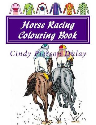 Cover of Horse Racing Colouring Book