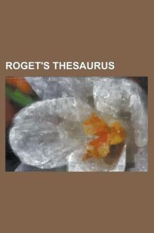 Cover of Roget's Thesaurus