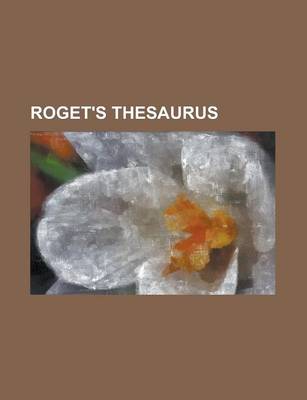 Book cover for Roget's Thesaurus