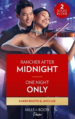 Book cover for Rancher After Midnight / One Night Only