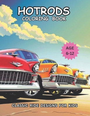 Book cover for Hotrods Coloring Book