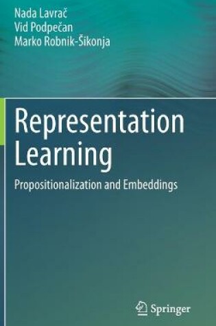 Cover of Representation Learning