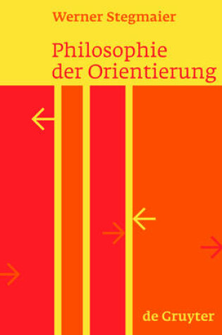 Cover of Philosophie der Orientierung