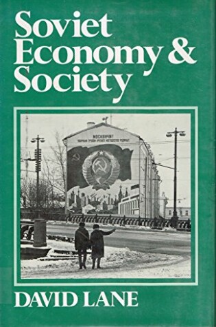 Cover of Soviet Economy and Society