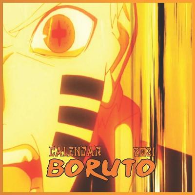 Book cover for Boruto Calendar 2021