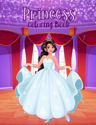 Book cover for Princess Coloring Book