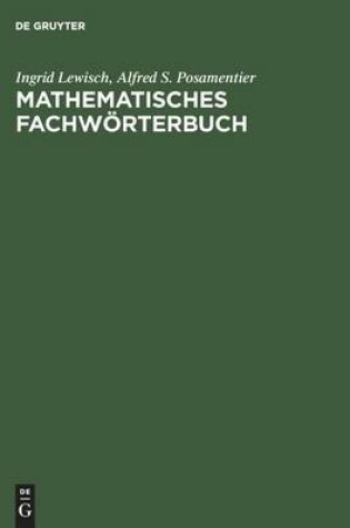 Cover of Mathematisches Fachworterbuch