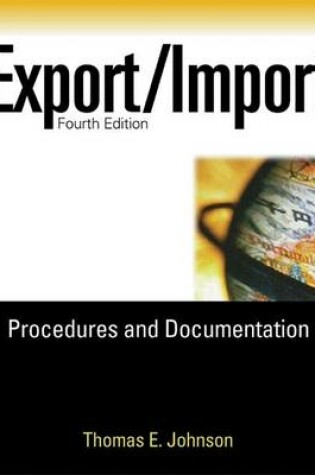 Cover of Export/Import Procedures and Documentation