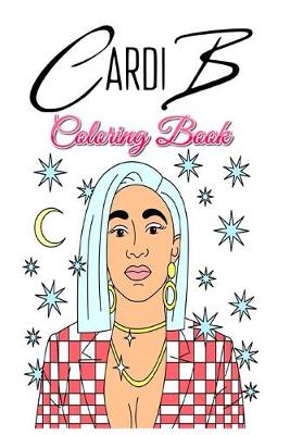 Book cover for Cardi B Coloring Book