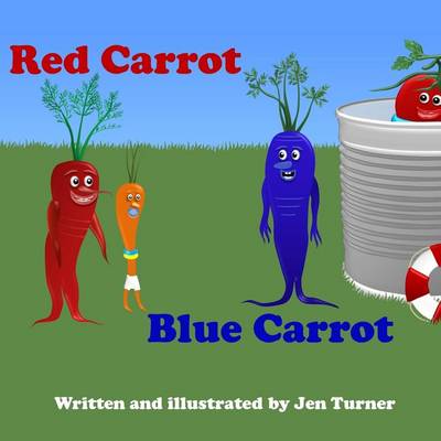 Book cover for Red Carrot, Blue Carrot