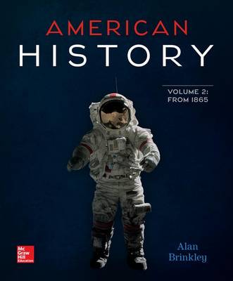 Book cover for American History Volume 2 with 1-Semester Connect Access Card