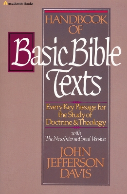 Book cover for Handbook of Basic Bible Texts