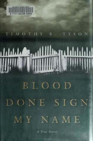 Cover of Blood Done Sign My Name