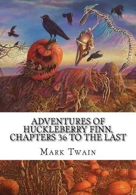 Book cover for Adventures of Huckleberry Finn, Chapters 36 to the Last