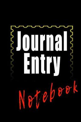 Book cover for Journal Entry Notebook